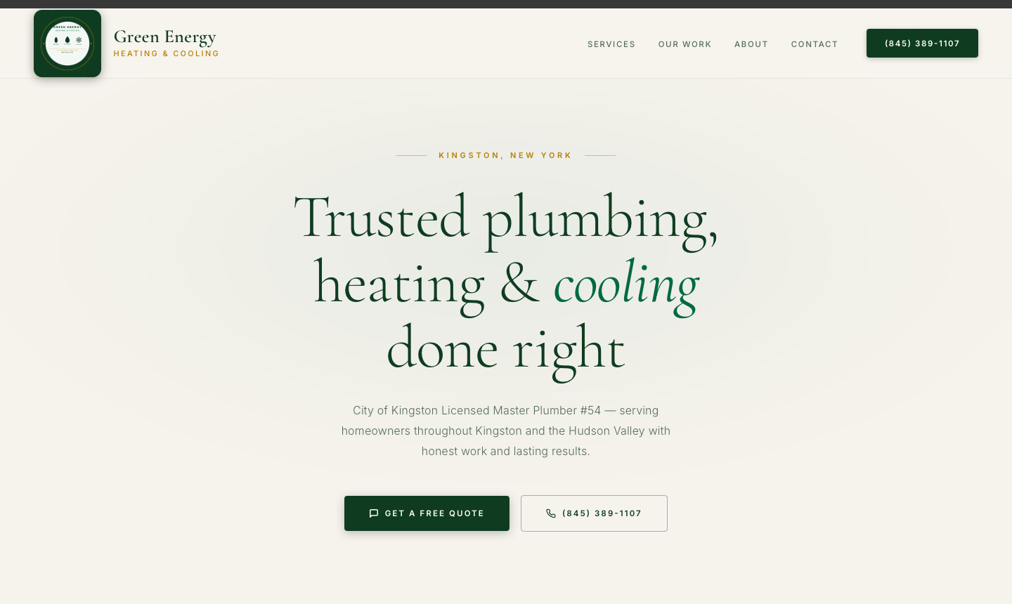 Green Energy Heating & Cooling